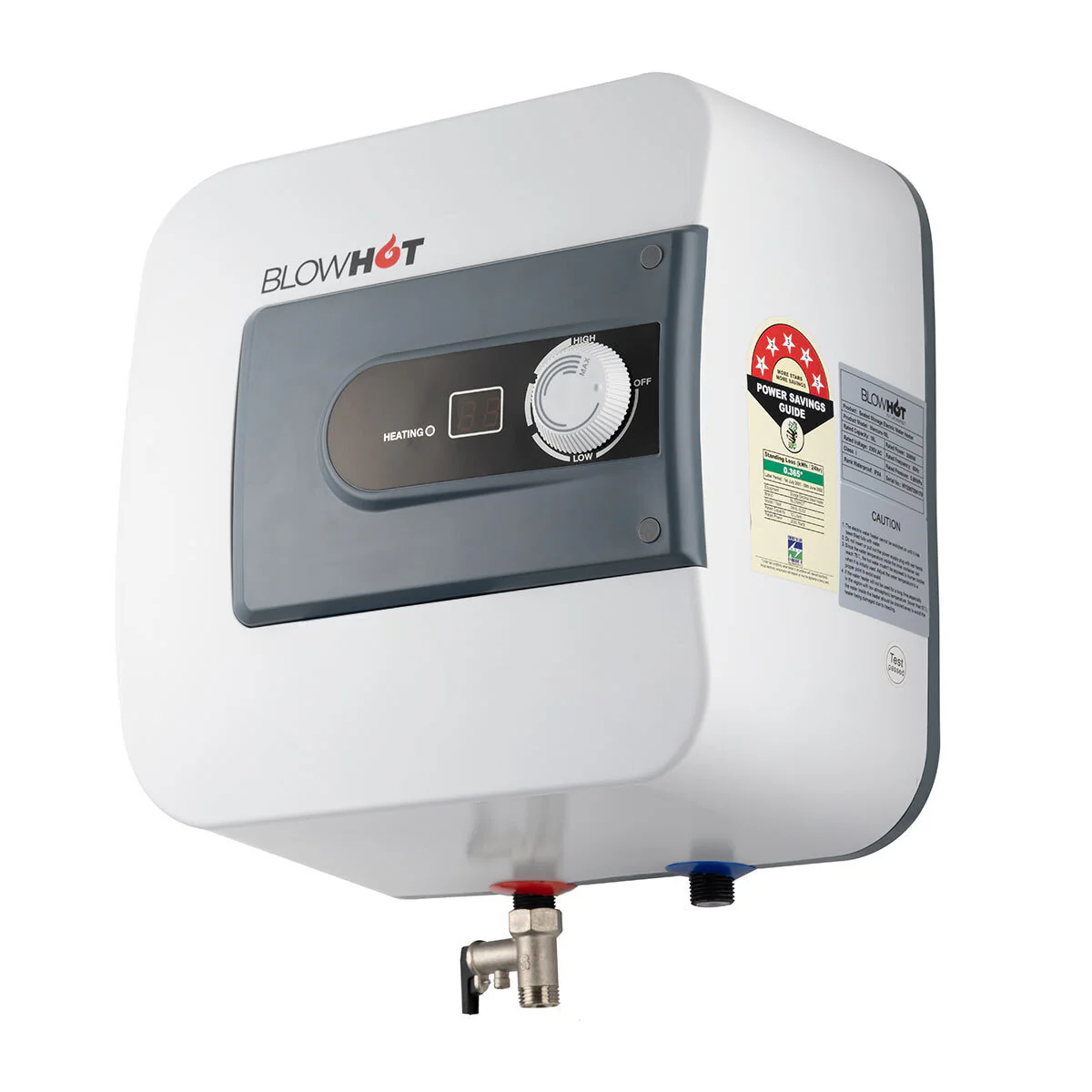 blow hot electroc water geyser